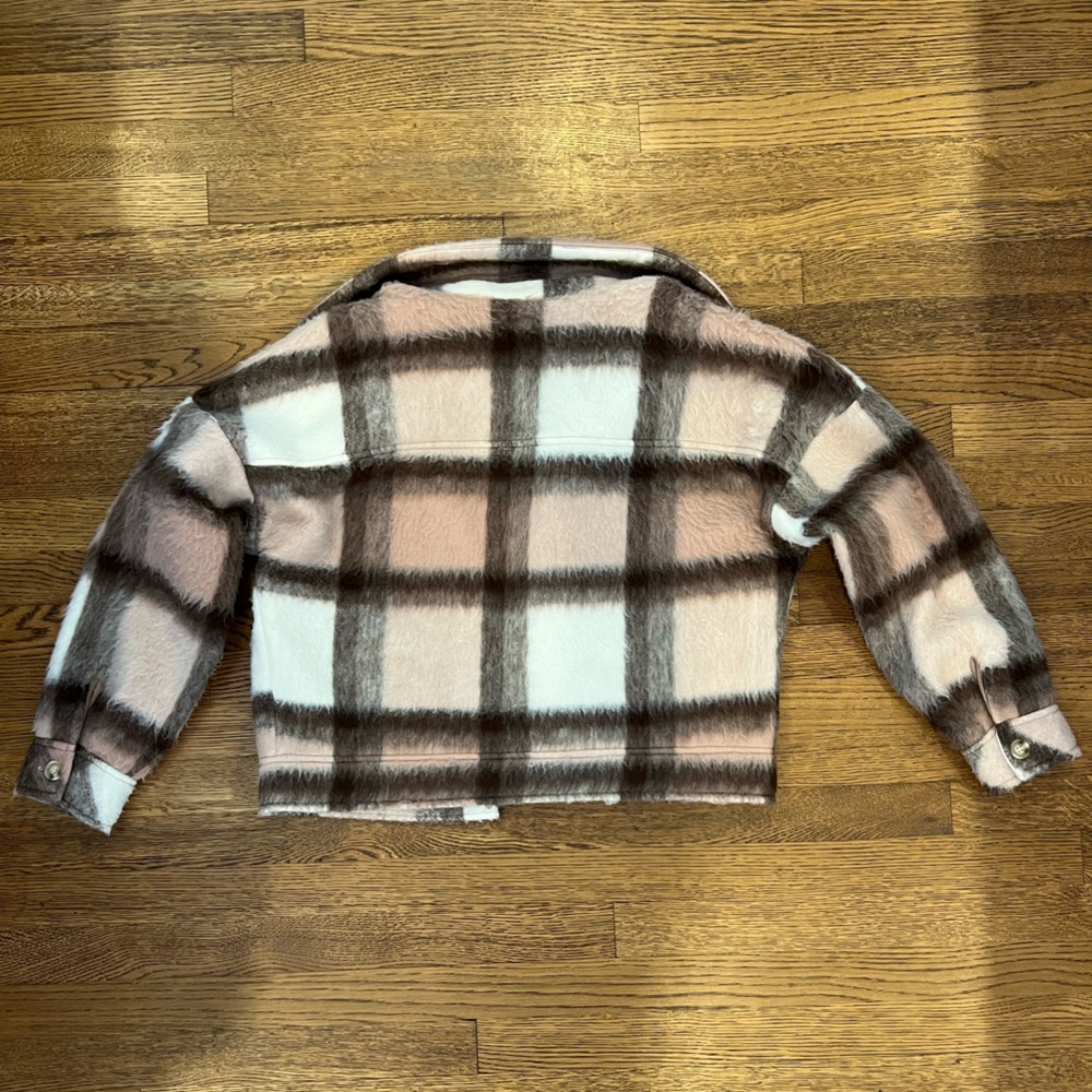 Anthropologie Plaid Coat - Size S - Picture 6 of 8